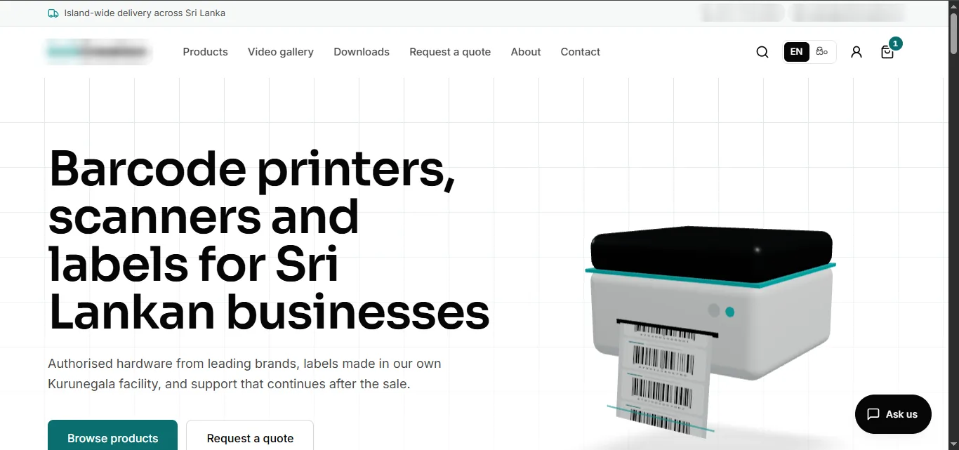 E-commerce Website – project by Thakshila Prasanna